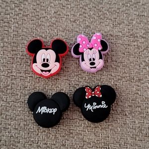 Minnie & mickey charms